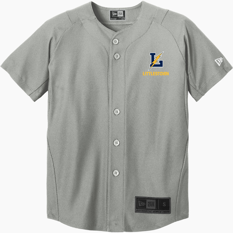 LITTLESTOWN HIGH SCHOOL THUNDERBOLTS New Era Youth Diamond Era Full-Button Jersey