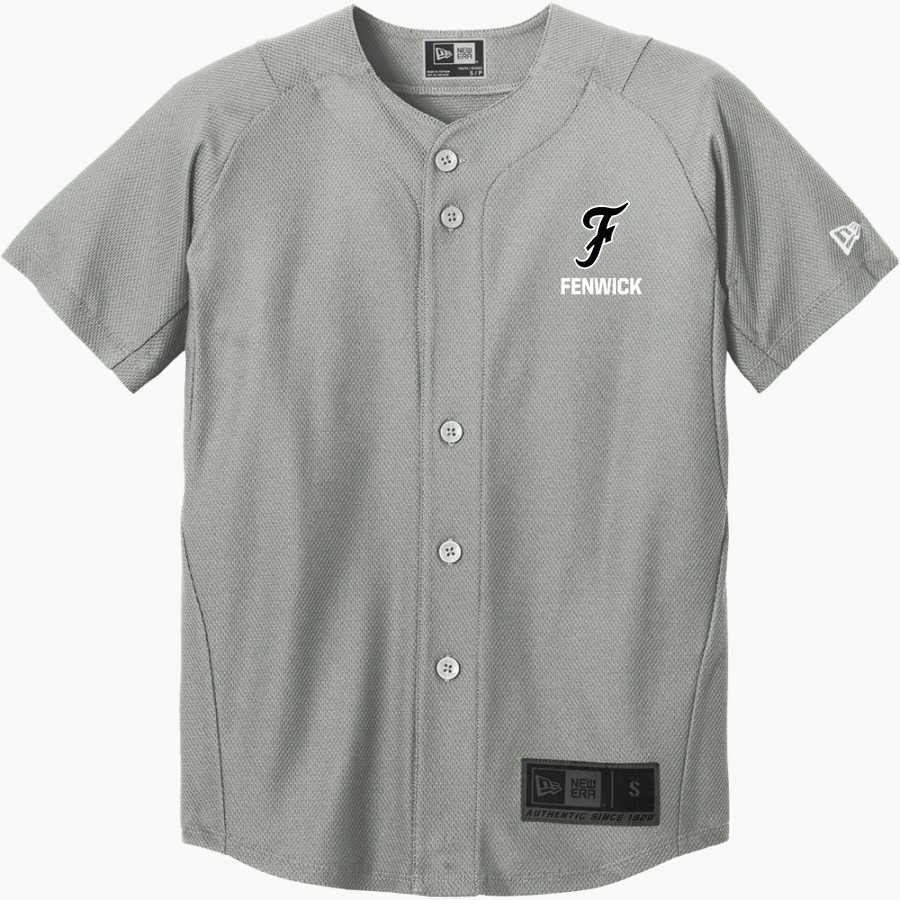 Fenwick Friars The Official Online Store <span class="pdp-name-mascot">Fenwick Friars</span> New Era Youth Diamond Era Full-Button Jersey