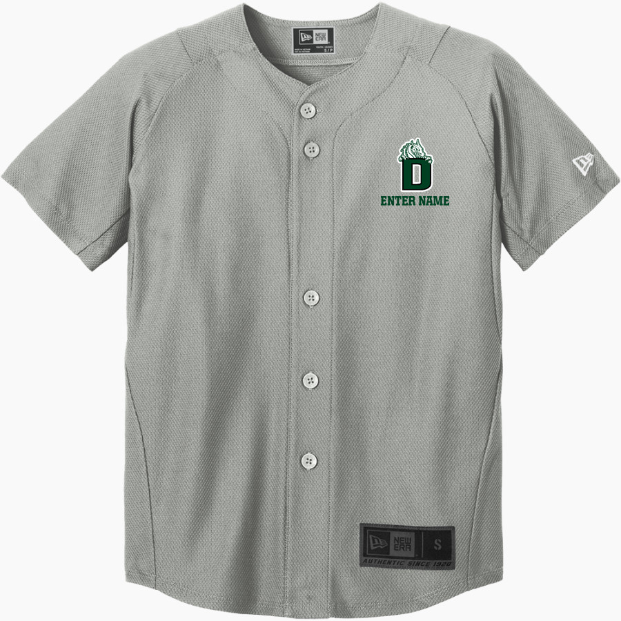 Delphian Dragons New Era Youth Diamond Era Full-Button Jersey