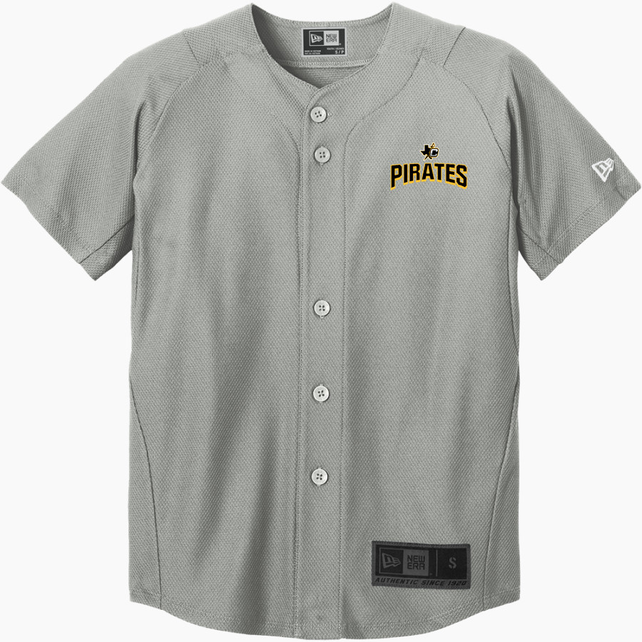 CRANDALL HIGH SCHOOL PIRATES New Era Youth Diamond Era Full-Button Jersey