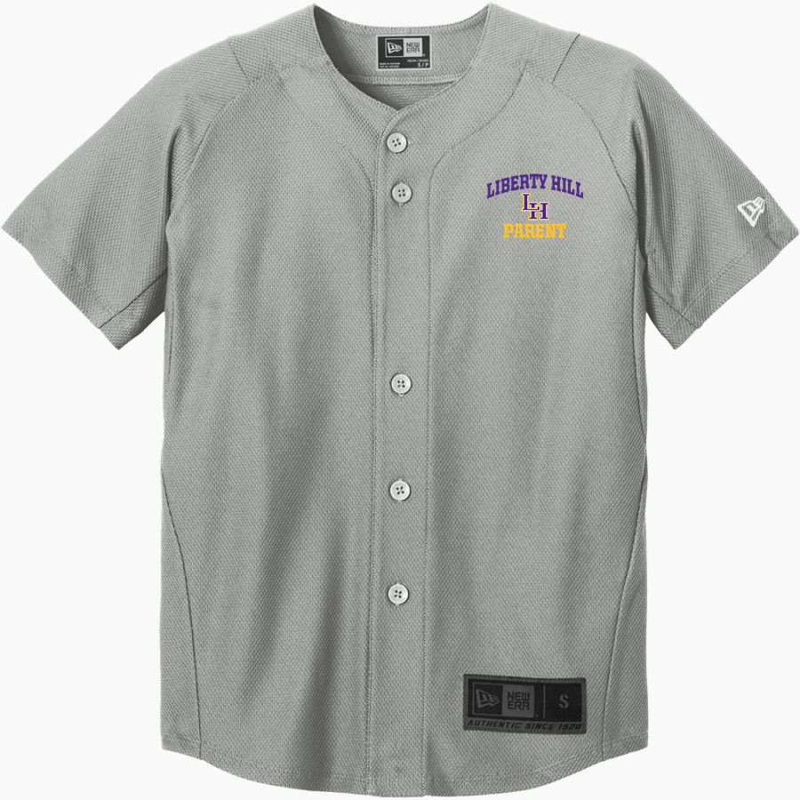 Liberty Hill Panthers <span class="pdp-name-mascot">Liberty Hill Panthers</span> New Era Youth Diamond Era Full-Button Jersey