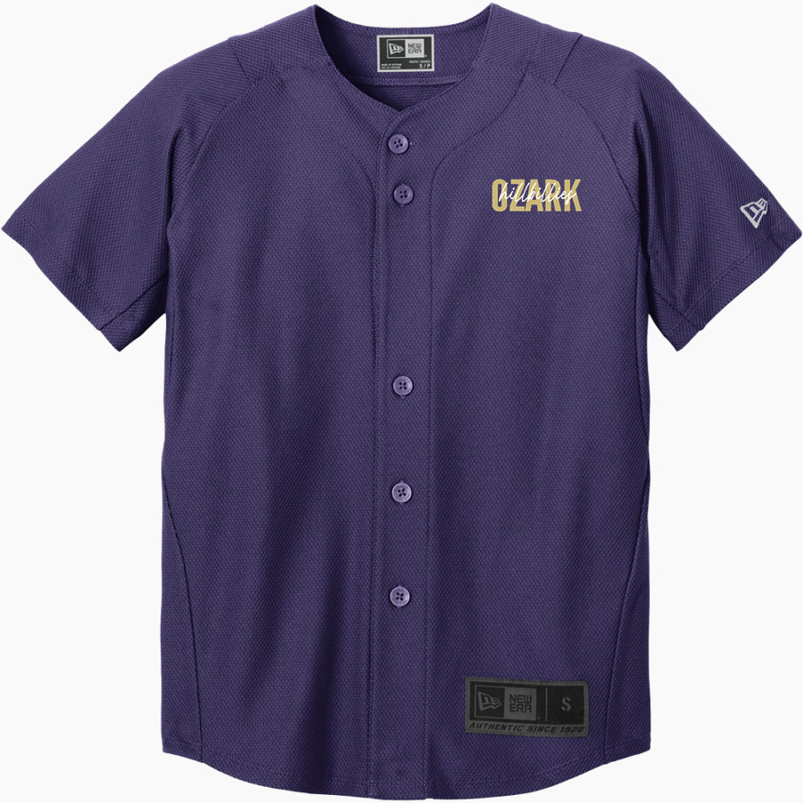OZARK HIGH SCHOOL HILLBILLIES <span class="pdp-name-mascot">OZARK HILLBILLIES</span> New Era Youth Diamond Era Full-Button Jersey