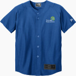 Princeton Montessori School <span class="pdp-name-mascot">Princeton Montessori Deer</span> New Era Youth Diamond Era Full-Button Jersey Front Thumbnail