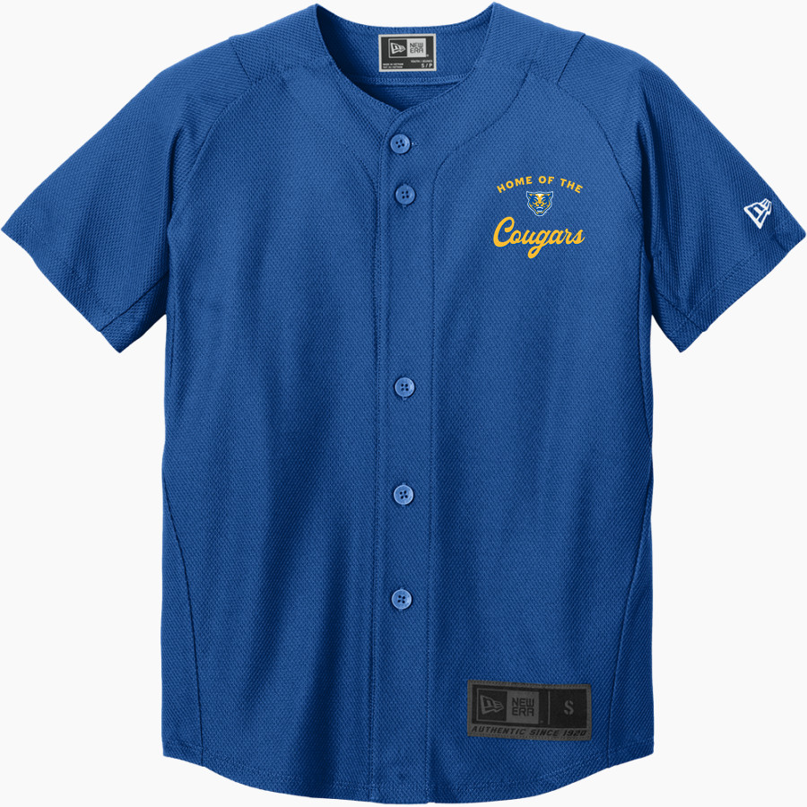 Greenfield Central Cougars Online Store <span class="pdp-name-mascot">Greenfield-Central Cougars</span> New Era Youth Diamond Era Full-Button Jersey