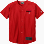 Everett Trojan <span class="pdp-name-mascot">Everett Trojans</span> New Era Youth Diamond Era Full-Button Jersey Front Thumbnail