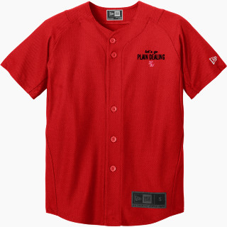 New Era Youth Diamond Era Full-Button Jersey
