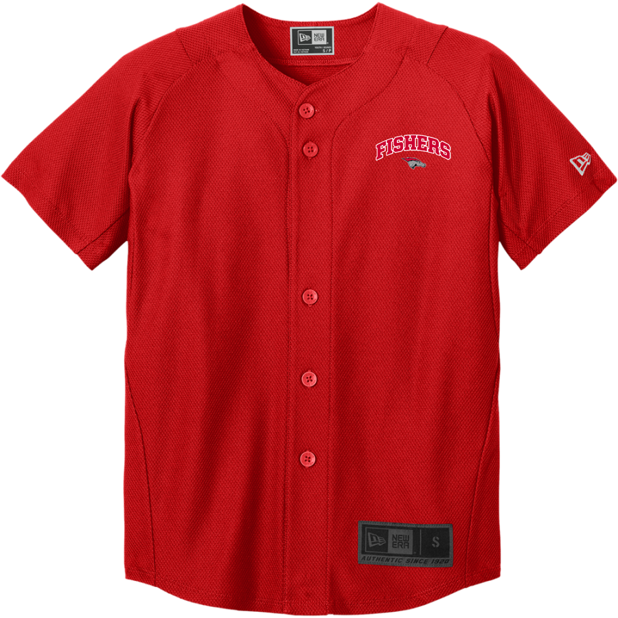 Fishers Chargers <span class="pdp-name-mascot">Fishers Chargers</span> New Era Youth Diamond Era Full-Button Jersey