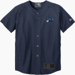 HIllsdale Chargers <span class="pdp-name-mascot">HIllsdale College Chargers</span> New Era Youth Diamond Era Full-Button Jersey Front Thumbnail