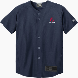 New Era Youth Diamond Era Full-Button Jersey