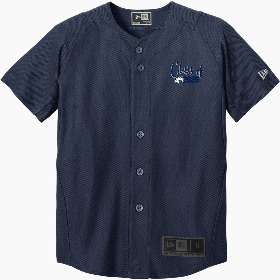 HIllsdale Chargers <span class="pdp-name-mascot">HIllsdale College Chargers</span> New Era Youth Diamond Era Full-Button Jersey