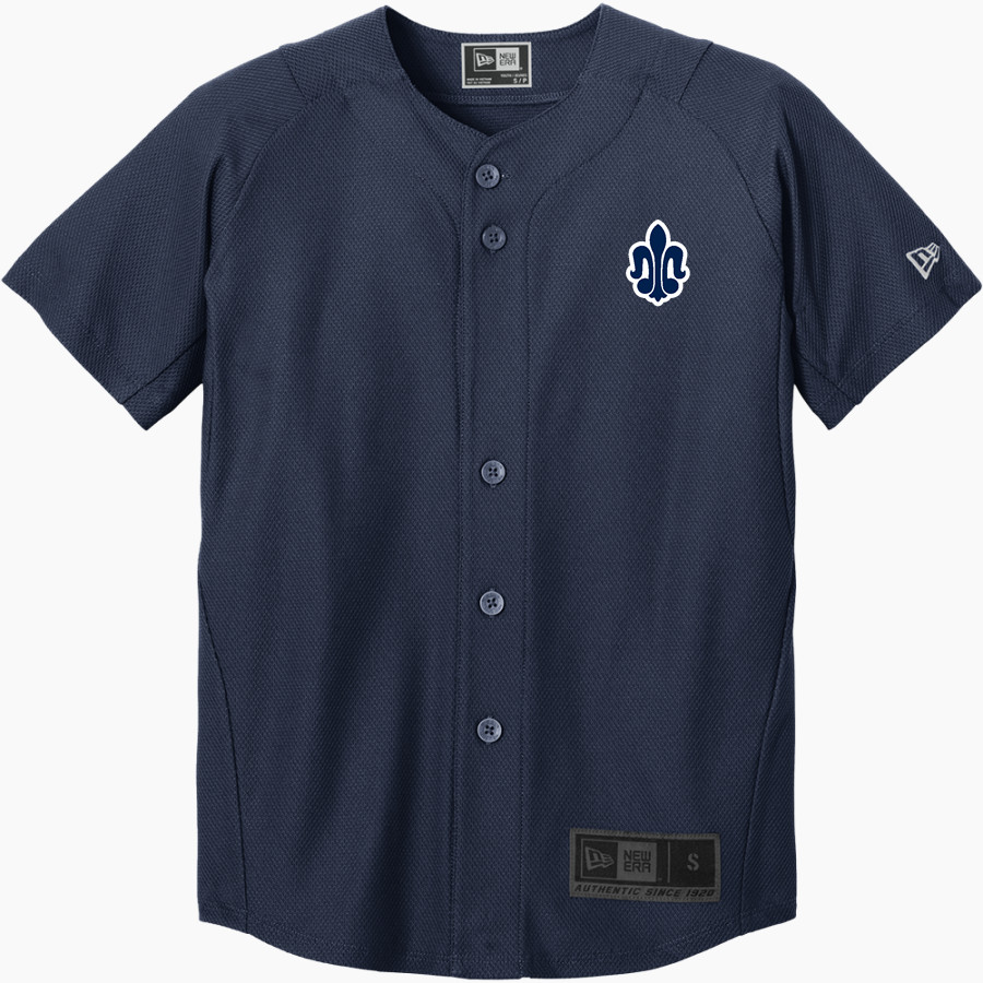 Saint Peter High School SAINTS ONLINE STORE <span class="pdp-name-mascot">Saint Peter Saints</span> New Era Youth Diamond Era Full-Button Jersey