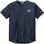 Saint James' Saint James' <span class="pdp-name-mascot">Saint James Episcopal School</span> New Era Youth Diamond Era Full-Button Jersey Front Thumbnail