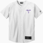 Collinsville Kahoks New Era Youth Diamond Era Full-Button Jersey Front Thumbnail