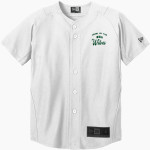 Woods Charter Wolves New Era Youth Diamond Era Full-Button Jersey Front Thumbnail