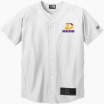 DEFOREST HIGH SCHOOL NORSKIES New Era Youth Diamond Era Full-Button Jersey Front Thumbnail