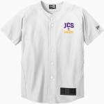 Judah Christian Athletics <span class="pdp-name-mascot">JCS</span> New Era Youth Diamond Era Full-Button Jersey Front Thumbnail