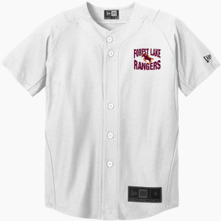 New Era Youth Diamond Era Full-Button Jersey
