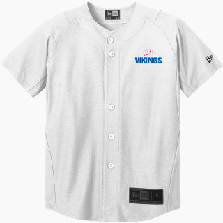 New Era Youth Diamond Era Full-Button Jersey
