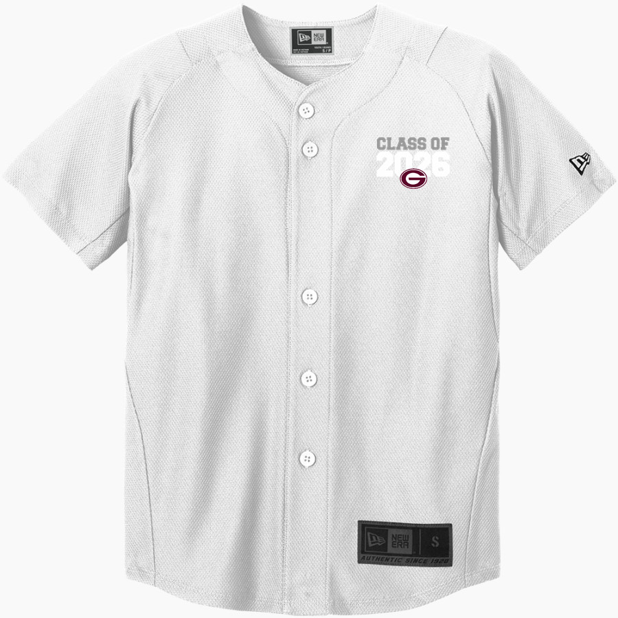 Gloversville High School <span class="pdp-name-mascot">Gloversville Dragon Huskies</span> New Era Youth Diamond Era Full-Button Jersey