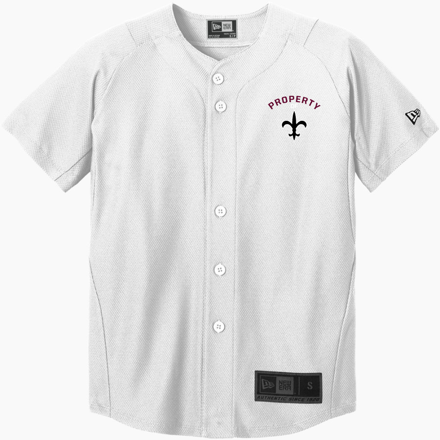 CLARENDON HALL SAINTS New Era Youth Diamond Era Full-Button Jersey