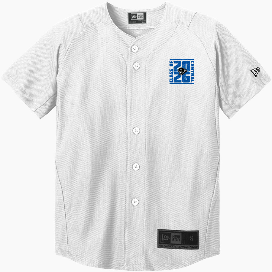 Central Panthers New Era Youth Diamond Era Full-Button Jersey