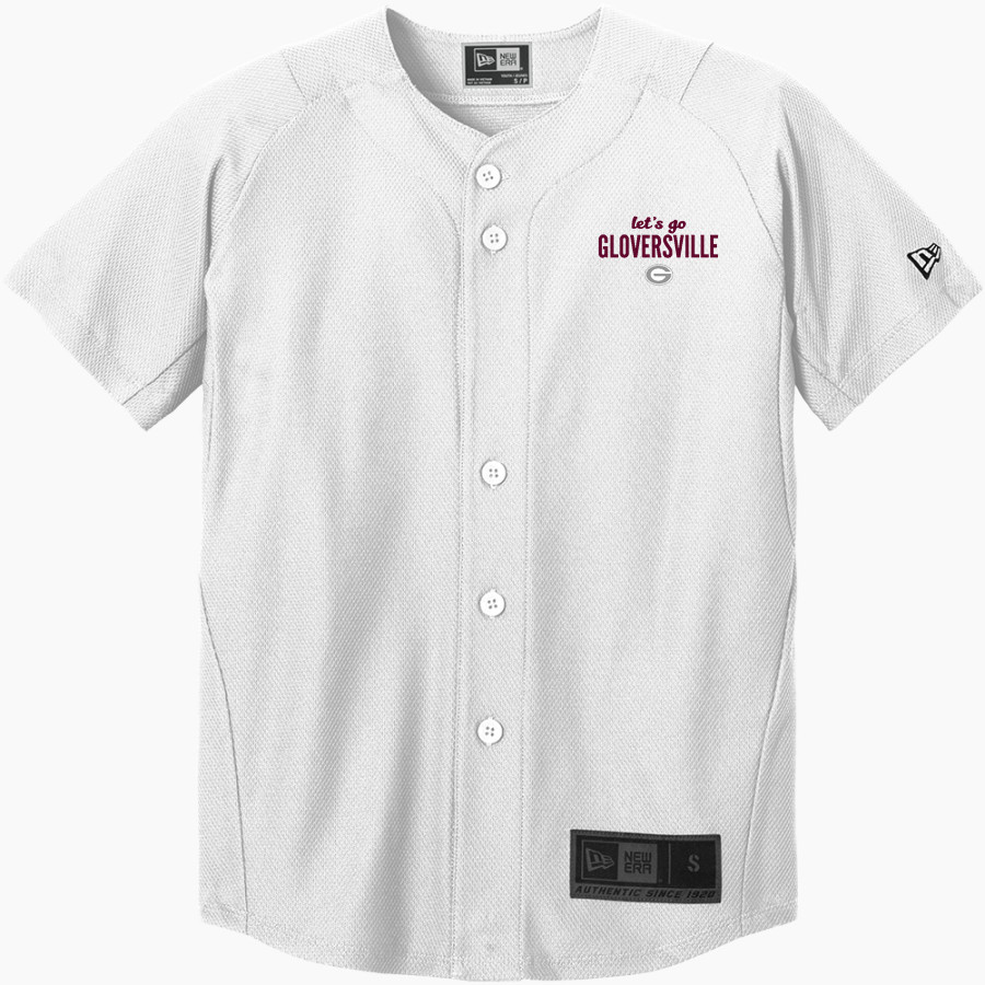 Gloversville High School <span class="pdp-name-mascot">Gloversville Dragon Huskies</span> New Era Youth Diamond Era Full-Button Jersey