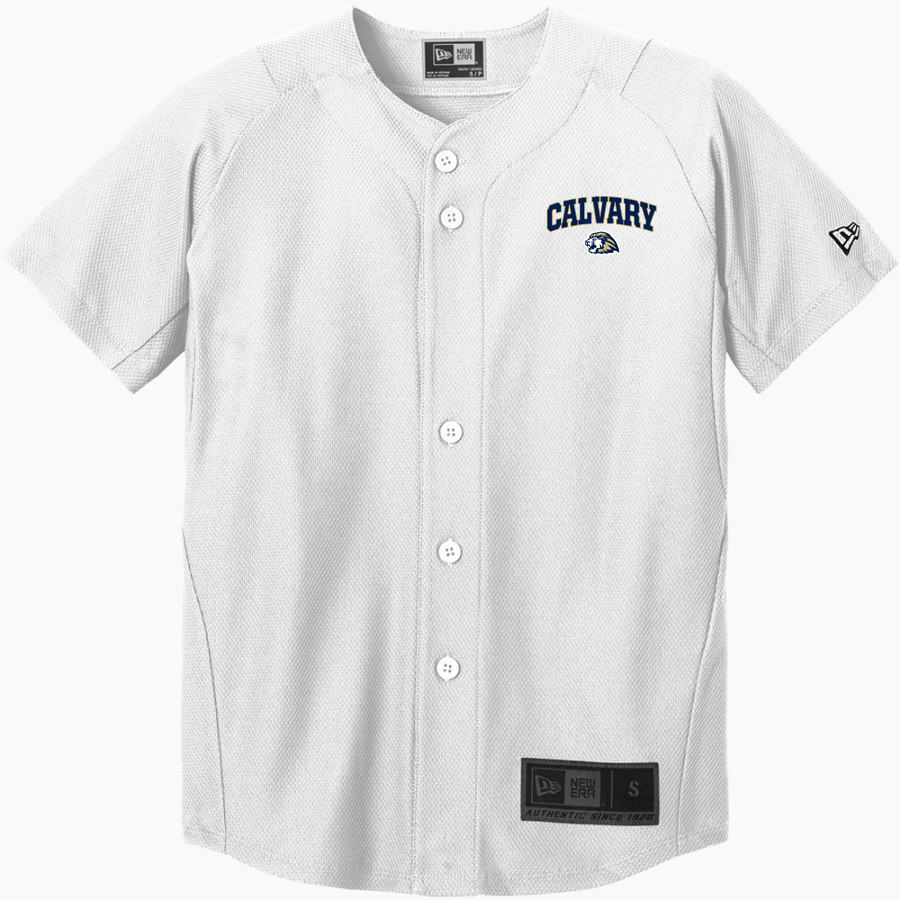 Calvary Lions <span class="pdp-name-mascot">Calvary Lions</span> New Era Youth Diamond Era Full-Button Jersey