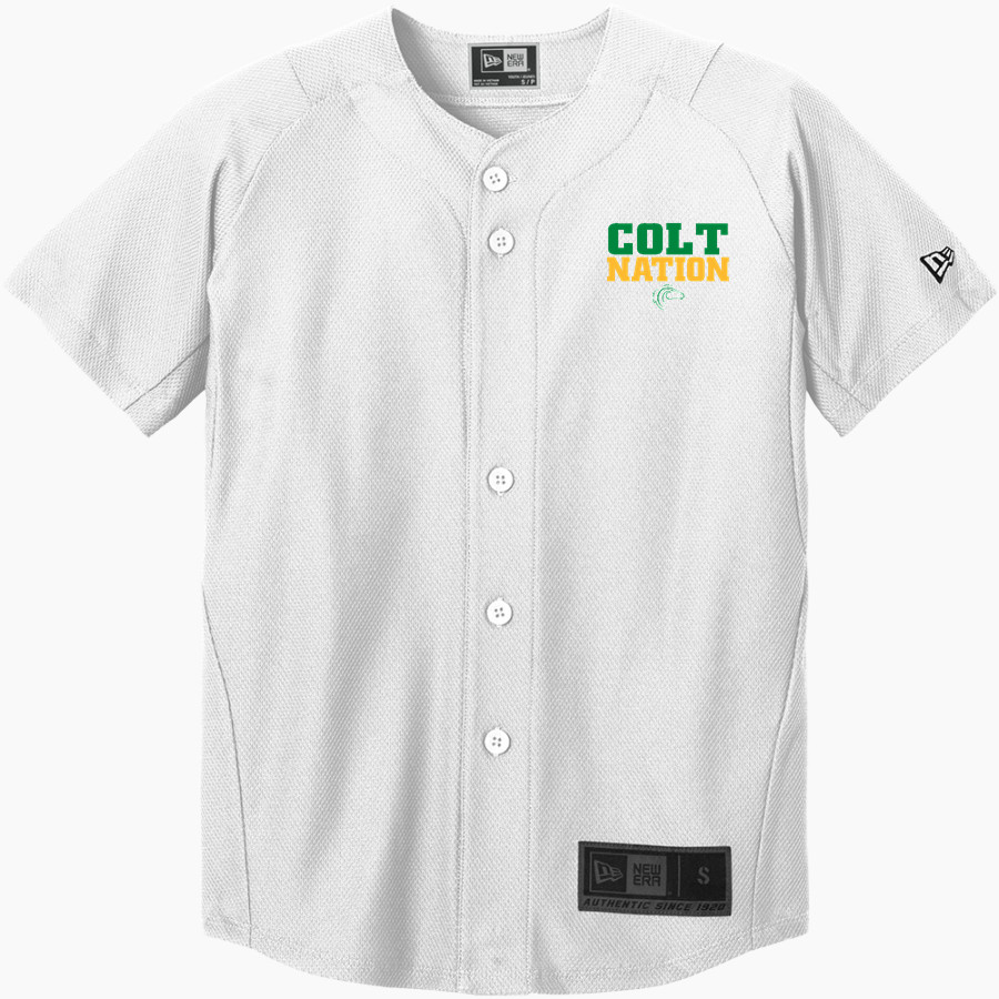 COLSTRIP HIGH SCHOOL COLTS <span class="pdp-name-mascot">COLSTRIP COLTS/FILLIES</span> New Era Youth Diamond Era Full-Button Jersey