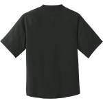 CROSS ROADS HIGH SCHOOL BOBCATS <span class="pdp-name-mascot">CROSS ROADS BOBCATS</span> New Era Youth Cage Short Sleeve 1/4 Zip Jacket Back Thumbnail