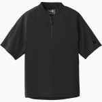 LEUZINGER HIGH SCHOOL OLYMPIANS New Era Youth Cage Short Sleeve 1/4 Zip Jacket Front Thumbnail