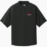 SUNDOWN HIGH SCHOOL ROUGHNECKS <span class="pdp-name-mascot">SUNDOWN ROUGHNECKS</span> New Era Youth Cage Short Sleeve 1/4 Zip Jacket Front Thumbnail