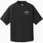Roseburg Indians <span class="pdp-name-mascot">Roseburg Indians</span> New Era Youth Cage Short Sleeve 1/4 Zip Jacket Front Thumbnail