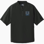 Minnesota Icemen Icemen <span class="pdp-name-mascot">Minnesota Icemen</span> New Era Youth Cage Short Sleeve 1/4 Zip Jacket Front Thumbnail