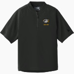 Cedar Crest Falcons Falcons New Era Youth Cage Short Sleeve 1/4 Zip Jacket Front Thumbnail