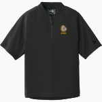 Scottsburg SMS <span class="pdp-name-mascot">Scottsburg SMS</span> New Era Youth Cage Short Sleeve 1/4 Zip Jacket Front Thumbnail