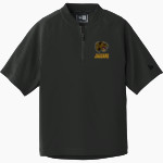 WASHINGTON HIGH SCHOOL JAGUARS New Era Youth Cage Short Sleeve 1/4 Zip Jacket Front Thumbnail