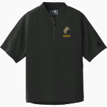 BELLEVILLE HIGH SCHOOL WILDCATS <span class="pdp-name-mascot">BELLEVILLE WILDCATS</span> New Era Youth Cage Short Sleeve 1/4 Zip Jacket Front Thumbnail