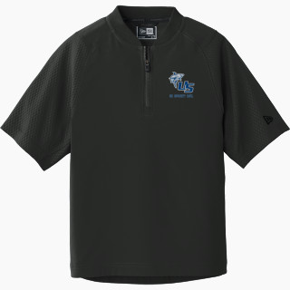 New Era Youth Cage Short Sleeve 1/4 Zip Jacket
