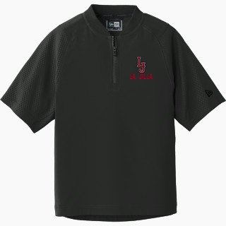 New Era Youth Cage Short Sleeve 1/4 Zip Jacket