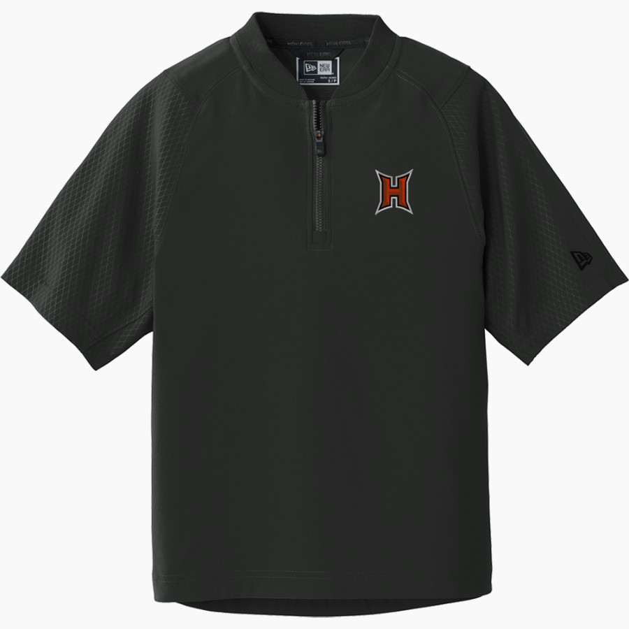 Hoover Buccaneers The Official Online Store <span class="pdp-name-mascot">Hoover Buccaneers</span> New Era Youth Cage Short Sleeve 1/4 Zip Jacket