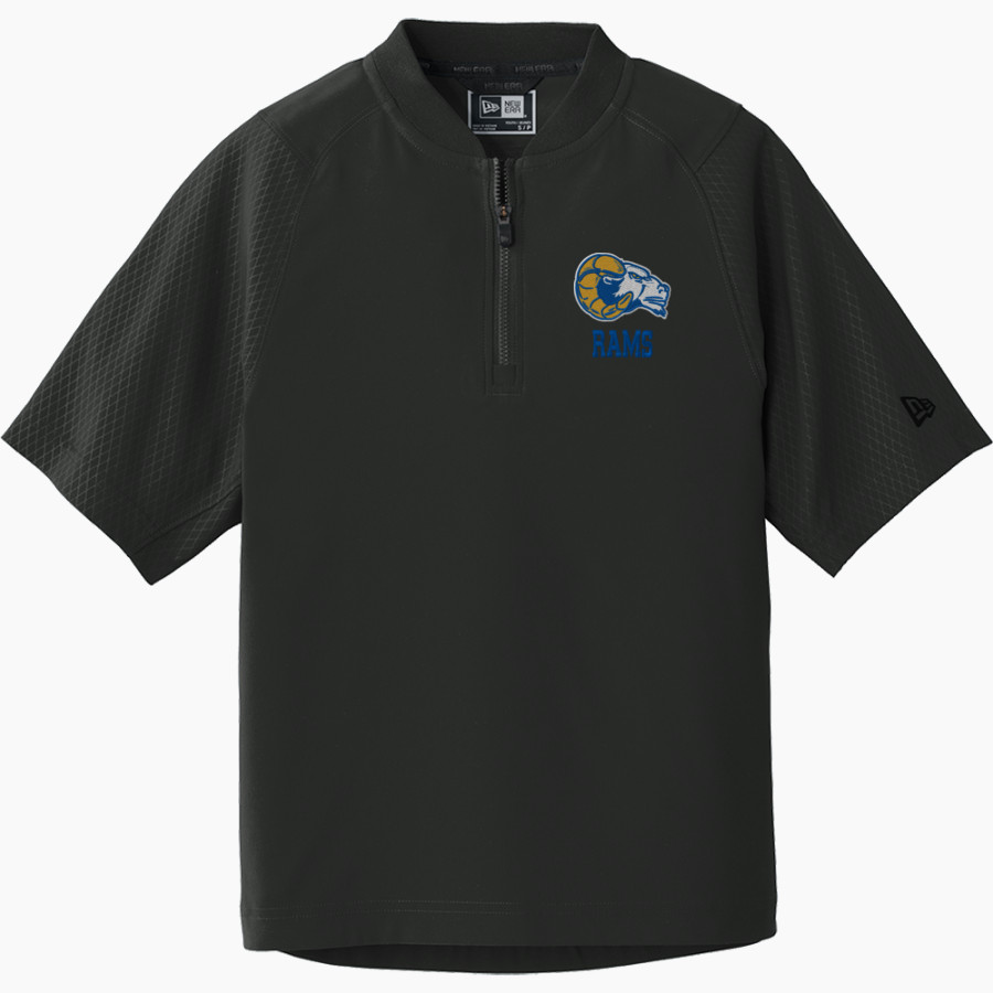 Carbondale Rams <span class="pdp-name-mascot">Carbondale Rams</span> New Era Youth Cage Short Sleeve 1/4 Zip Jacket