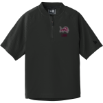 LOCKHART HIGH SCHOOL LIONS <span class="pdp-name-mascot">LOCKHART LIONS</span> New Era Youth Cage Short Sleeve 1/4 Zip Jacket Front Thumbnail