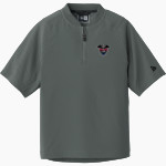 Germantown Academy Patriots <span class="pdp-name-mascot">Germantown Academy Patriots</span> New Era Youth Cage Short Sleeve 1/4 Zip Jacket Front Thumbnail