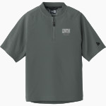 University of Northwestern Ohio <span class="pdp-name-mascot">UNOH Racers</span> New Era Youth Cage Short Sleeve 1/4 Zip Jacket Front Thumbnail