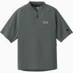 William Penn Statesmen <span class="pdp-name-mascot">William Penn Statesmen</span> New Era Youth Cage Short Sleeve 1/4 Zip Jacket Front Thumbnail