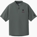CASS LAKE- BENA HIGH SCHOOL PANTHERS <span class="pdp-name-mascot">CASS LAKE- BENA PANTHERS</span> New Era Youth Cage Short Sleeve 1/4 Zip Jacket Front Thumbnail