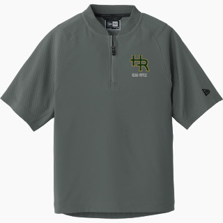 New Era Youth Cage Short Sleeve 1/4 Zip Jacket