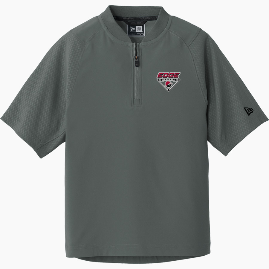 Edge Baseball Edge Baseball <span class="pdp-name-mascot">Edge Baseball</span> New Era Youth Cage Short Sleeve 1/4 Zip Jacket