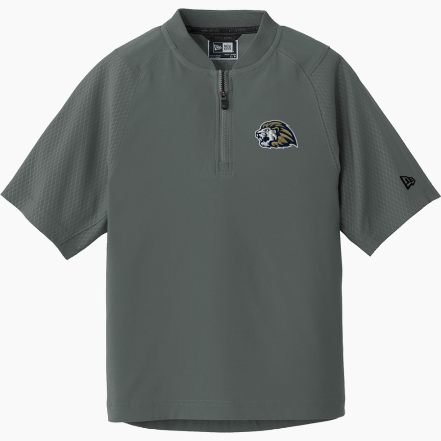 Calvary Lions New Era Youth Cage Short Sleeve 1/4 Zip Jacket