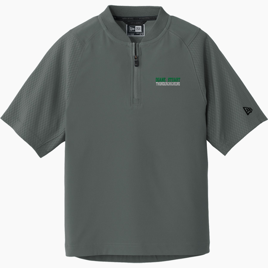 Doane Stuart Thunderchickens Thunderchickens <span class="pdp-name-mascot">Doane Stuart Thunderchickens</span> New Era Youth Cage Short Sleeve 1/4 Zip Jacket